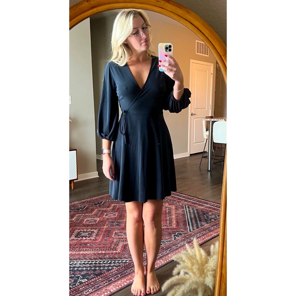 Wrap Tie Dress